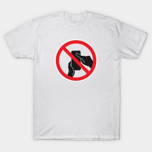 No Social Media Sign T-Shirt